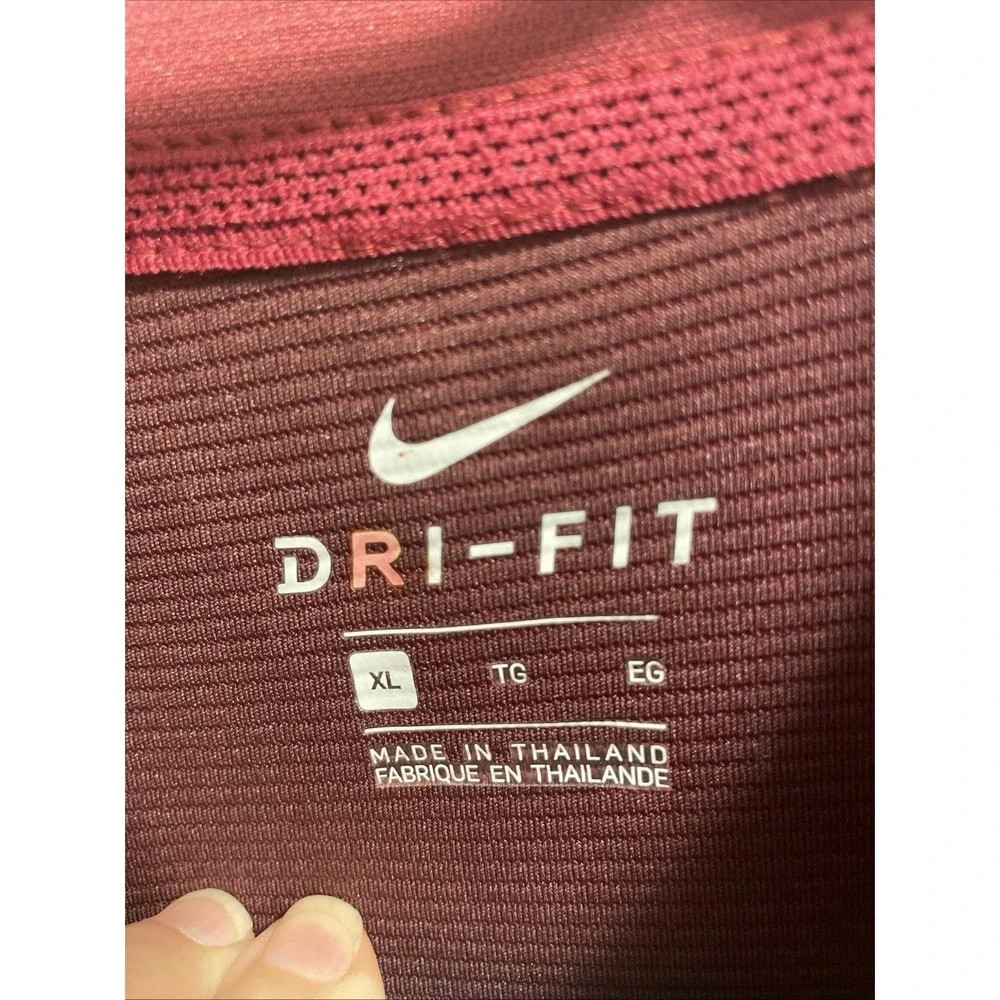 Florida State Seminoles Nike Dri Fit Quarter Zip Shirt Men's Size XL